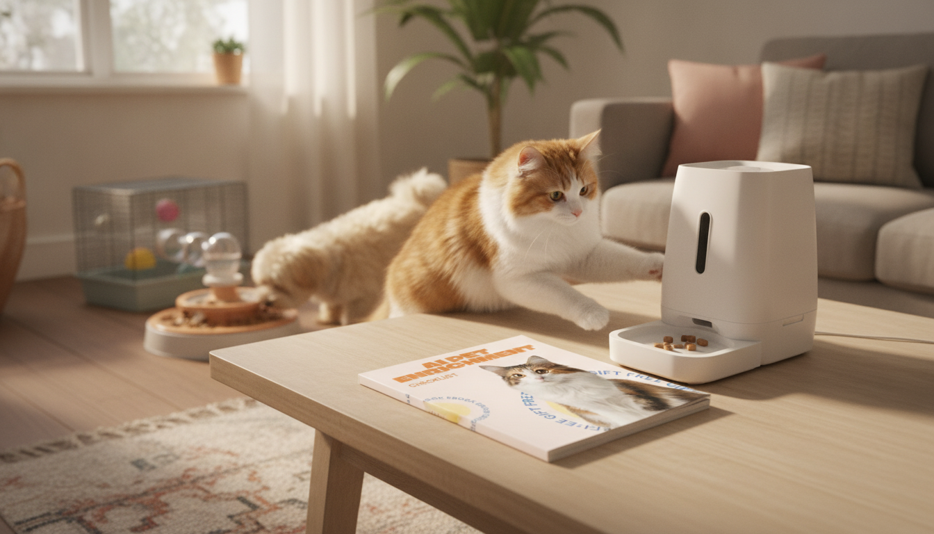 AI Pet Enrichment Checklist: Smart Games for Every Pet