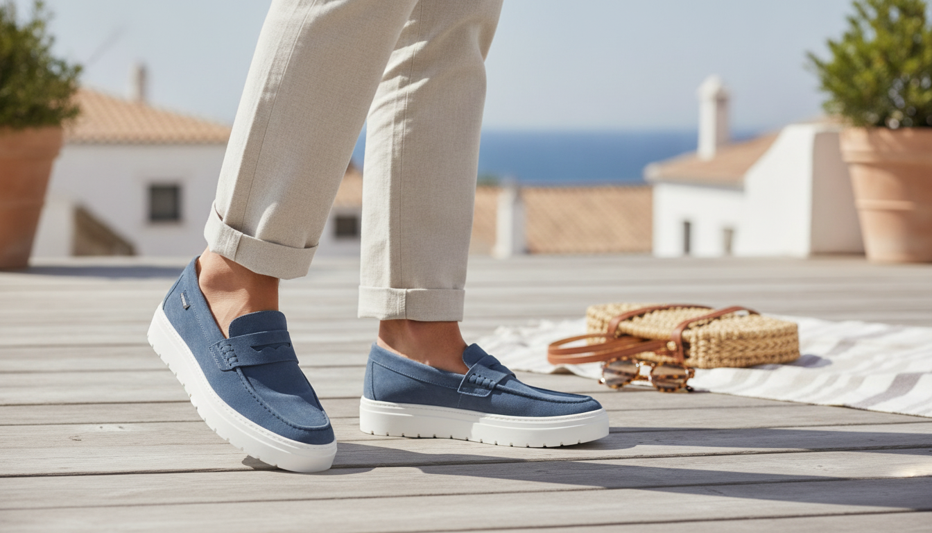 Antony Morato Suede Moccasins: Smart Casual Slip-Ons