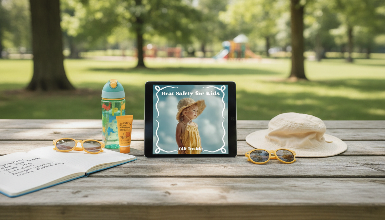 Heat Safety for Kids: Signs, Routines & Quick Response