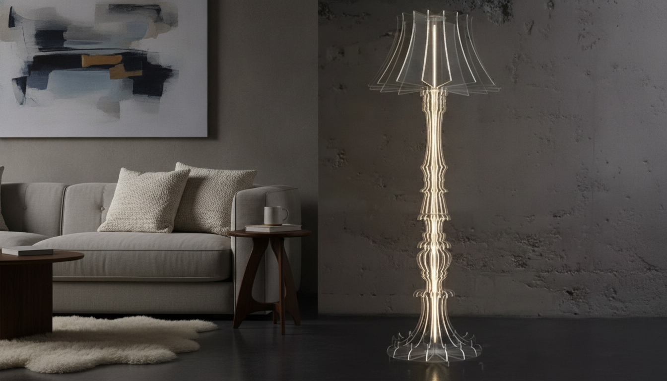 Minimalist Antique-Charm Floor Lamp for Cozy Rooms